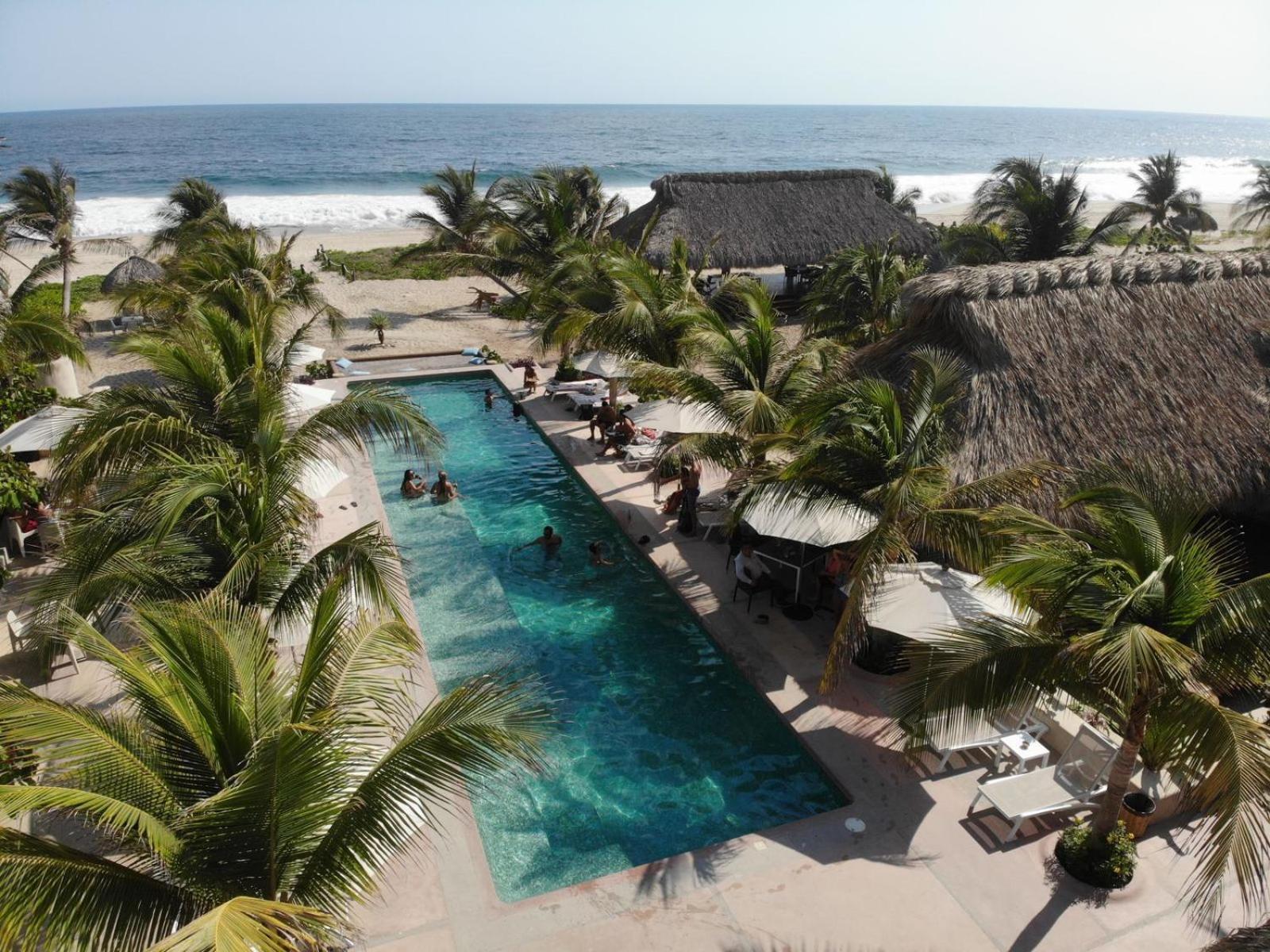 El Origen Villas & Spa-Puerto Escondido Exterior foto